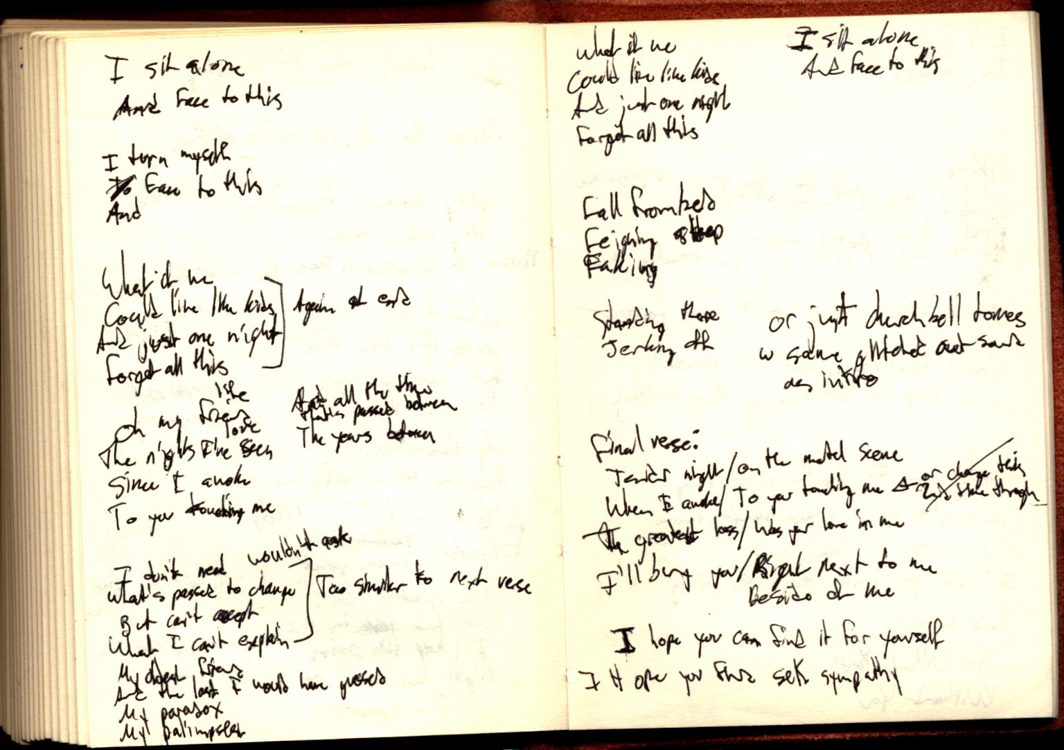 Can't Run Forever Lyrics Sheet 11